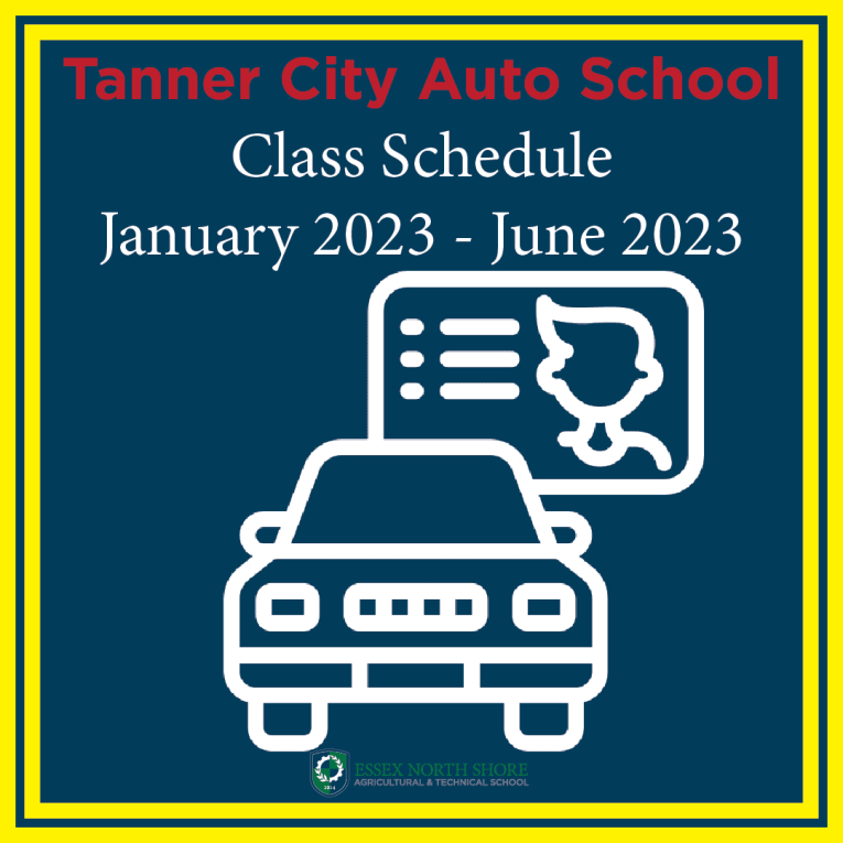Tanner City Class Schedule for January – June 2023