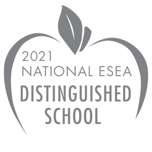Logo dell'ESEA Distinguished School Award 2021