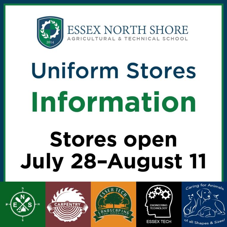 Información de la tienda de uniformes