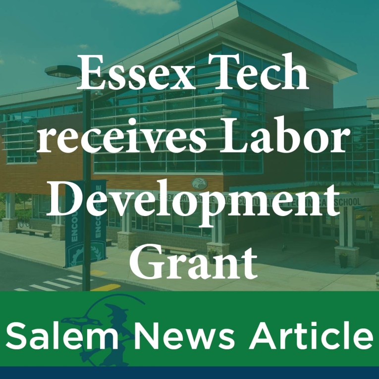 Salem News Article: Salem, Lynn to benefit from $1.2M labor development grant